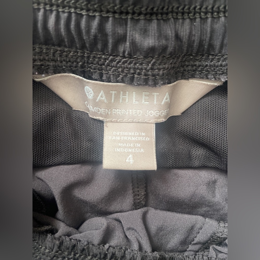 Athleta Camden Printed Jogger - Size 4 - image 4